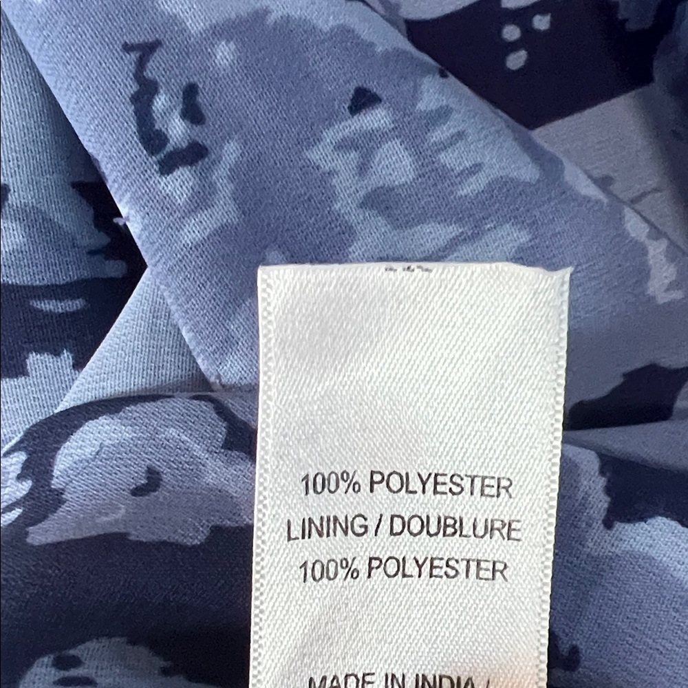 NWT- Ricki's Blue and White A-Line Skirt - Picture 5 of 5